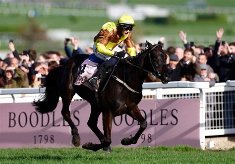 Cheltenham Gold Cup 2024: Galopin Des Champs wins again for .